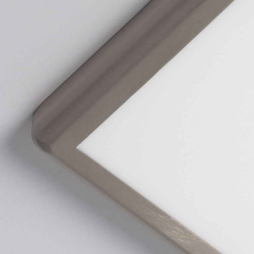 Plafón LED Cuadrado Silver Design 18W