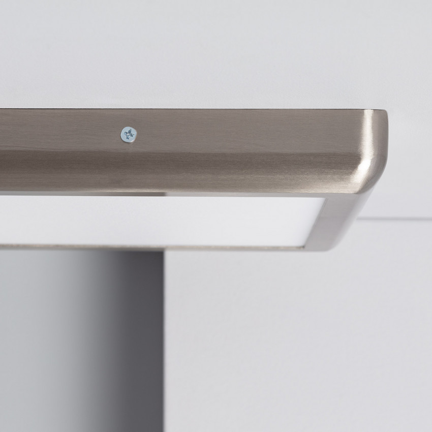 Plafón LED Cuadrado Silver Design 18W