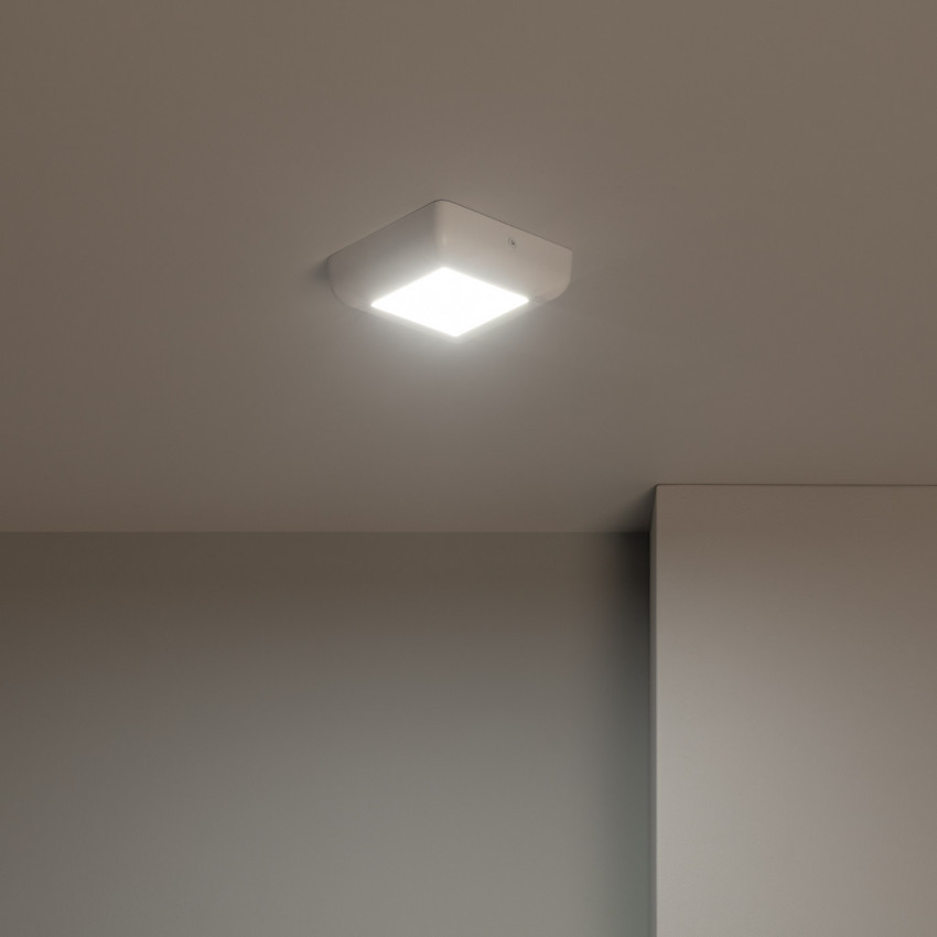 Plafón LED Cuadrado White Design 6W