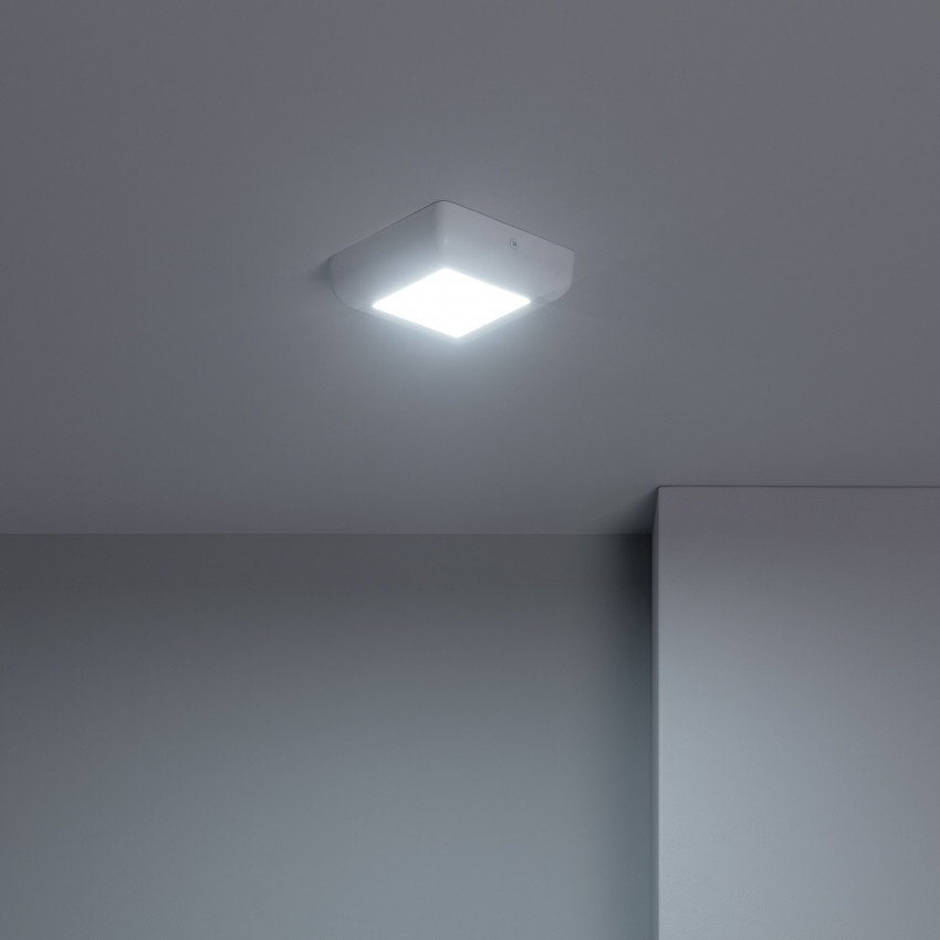 Plafón LED Cuadrado White Design 6W