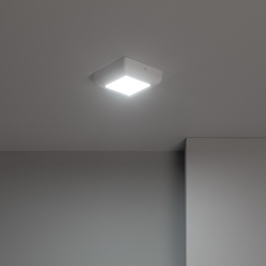 Plafón LED Cuadrado White Design 6W
