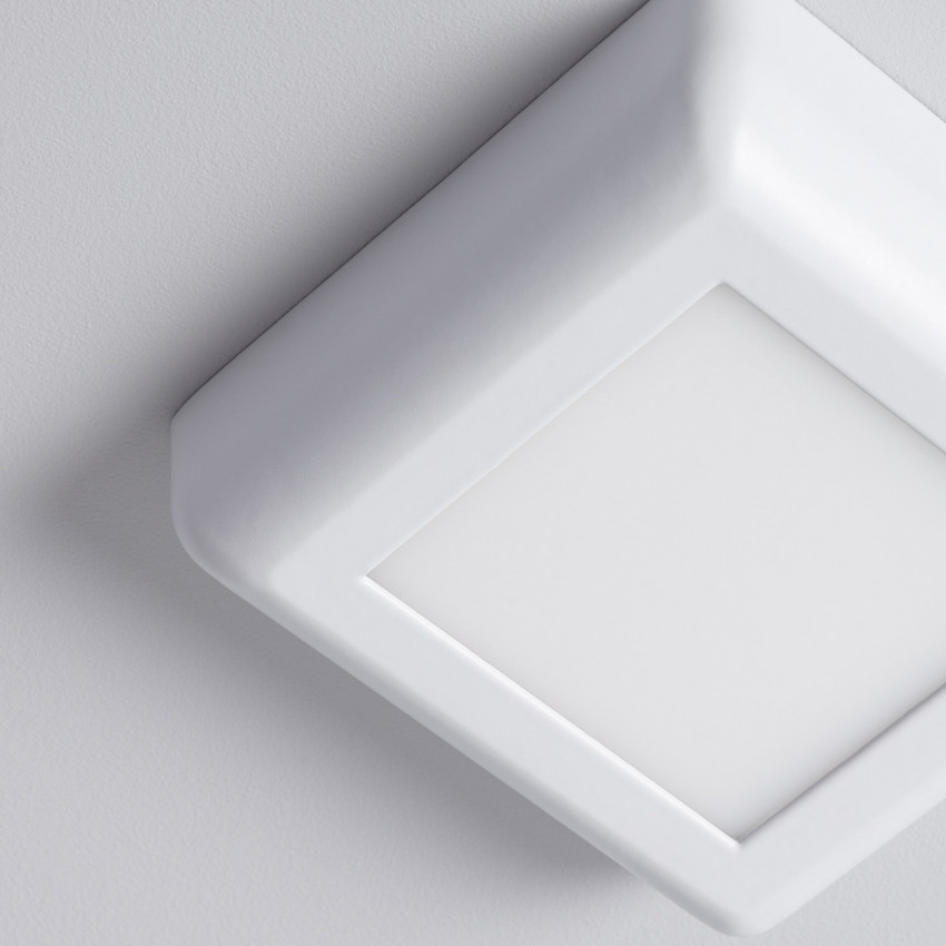 Plafón LED Cuadrado White Design 6W