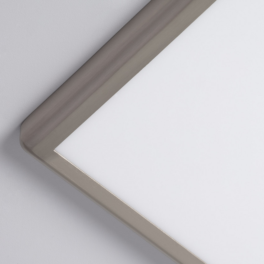 Plafón LED Cuadrado Silver Design 24W