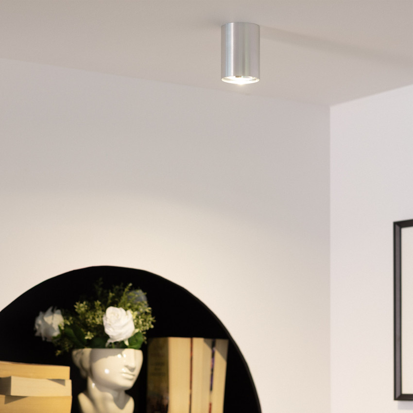 Aro Downlight Circular Blanco para Bombilla LED GU10 / GU5.3
