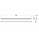 Pantalla LED 20W 1200mm PHILIPS Ledinaire Regleta Batten Enlazable BN021C