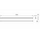 Pantalla LED 24W 1500mm PHILIPS Ledinaire Regleta Batten Enlazable BN021C
