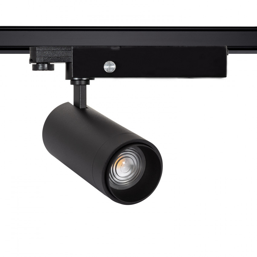 Track Spot 3Fase 30W Regelbaar  Wolf Zwart LED CRI90  No Flicker Multi-Hoek 15-60º 