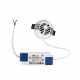 oco Downlight LED 5W Direccionable Circular Blanco Corte Ø 55 mm LIFUD