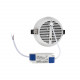 Foco Downlight LED 12W Direccionable Circular Blanco Corte Ø 95 mm LIFUD