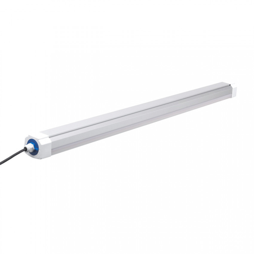 Waterdichte Armatuur LED 120cm 40W 150lm/W Aluminium IP65 Koppelbaar 