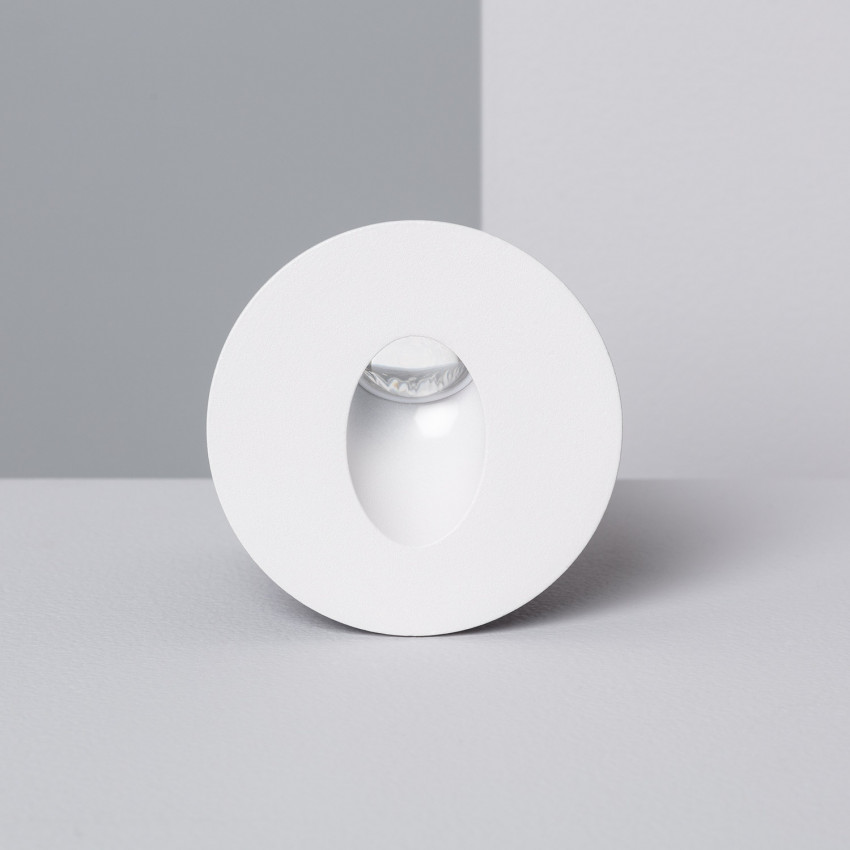 Baliza LED Adam Acabado Blanco 1.5W