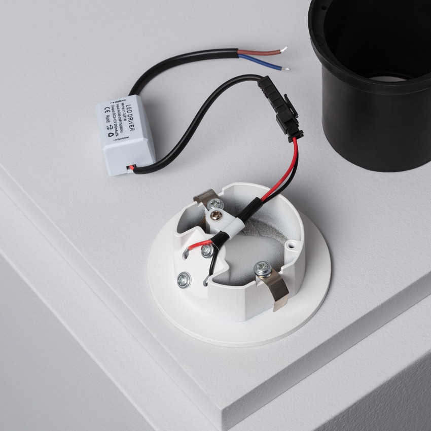 Baliza LED Adam Acabado Blanco 1.5W