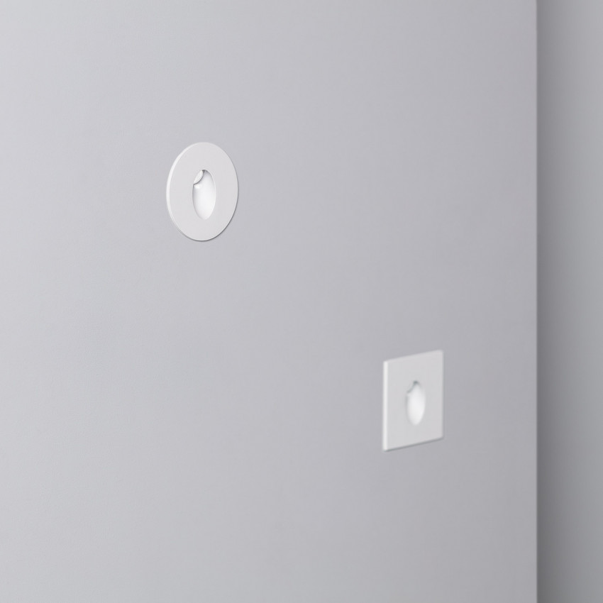 Baliza LED Adam Acabado Blanco 1.5W