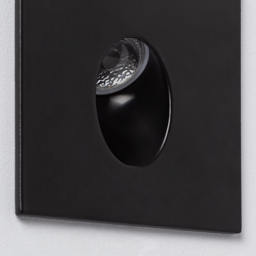 Baliza LED Blake Acabado Negro 1W