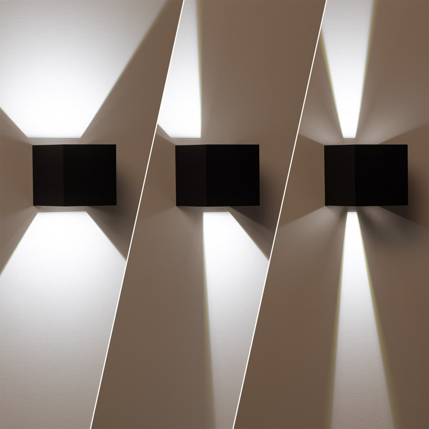 Aplique LED New Eros 6W Gris Iluminación Doble Cara