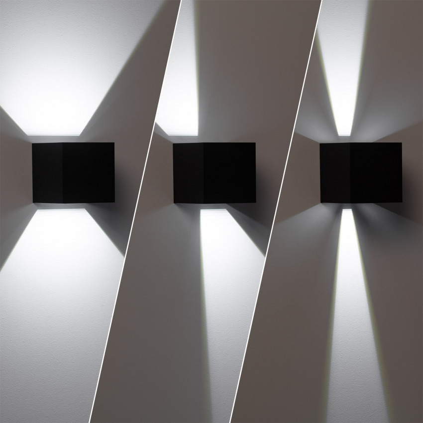 Aplique LED New Eros 6W Gris Iluminación Doble Cara