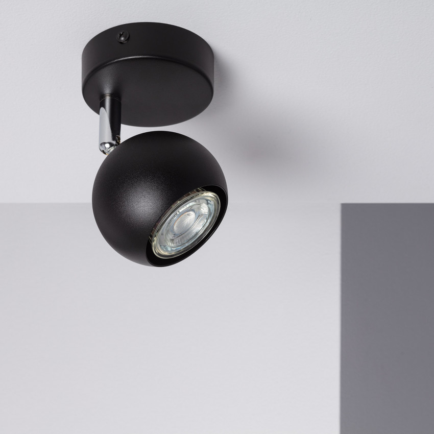 Foco Orientable Ates Negro
