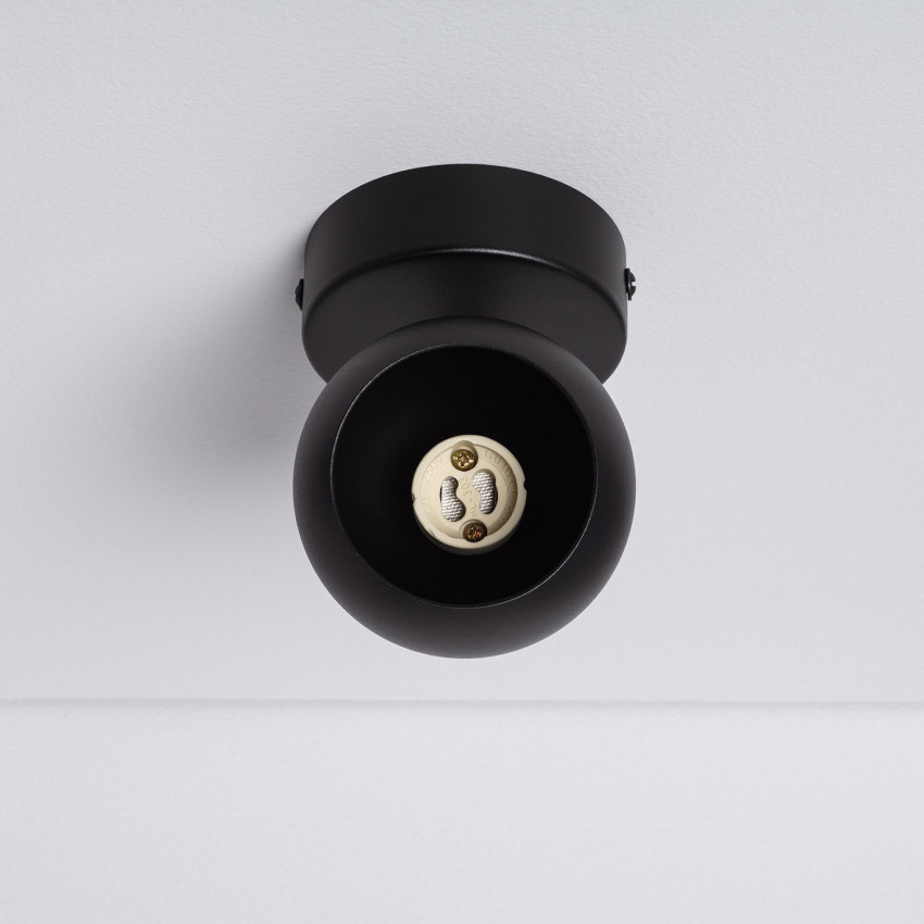 Foco Orientable Ates Negro