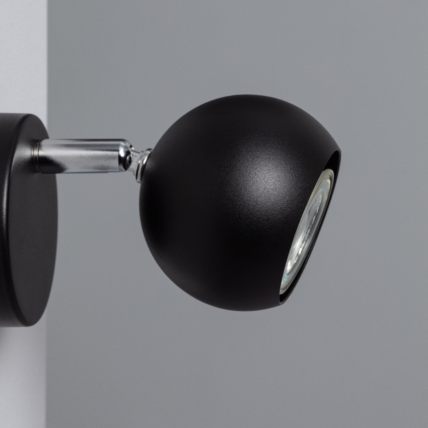 Foco Orientable Ates Negro
