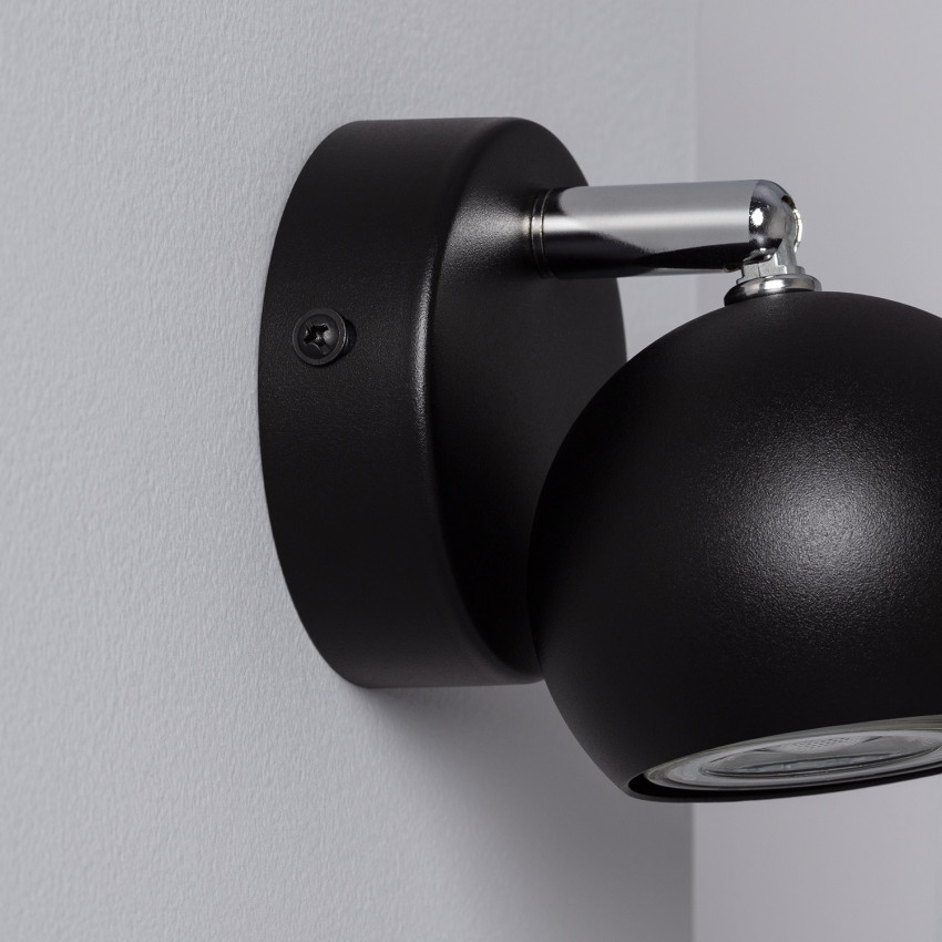 Foco Orientable Ates Negro
