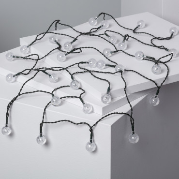 LED-slinger Outdoor MoonBalls op Zonne-energie -3000K