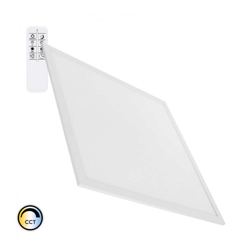  LED Paneel 60x60cm 40W 3600lm Slim regelbaar  CCT Selecteerbaar met Afstandsbediening 