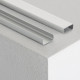 Perfil de Aluminio 1m para Neón LED Flexible Monocolor