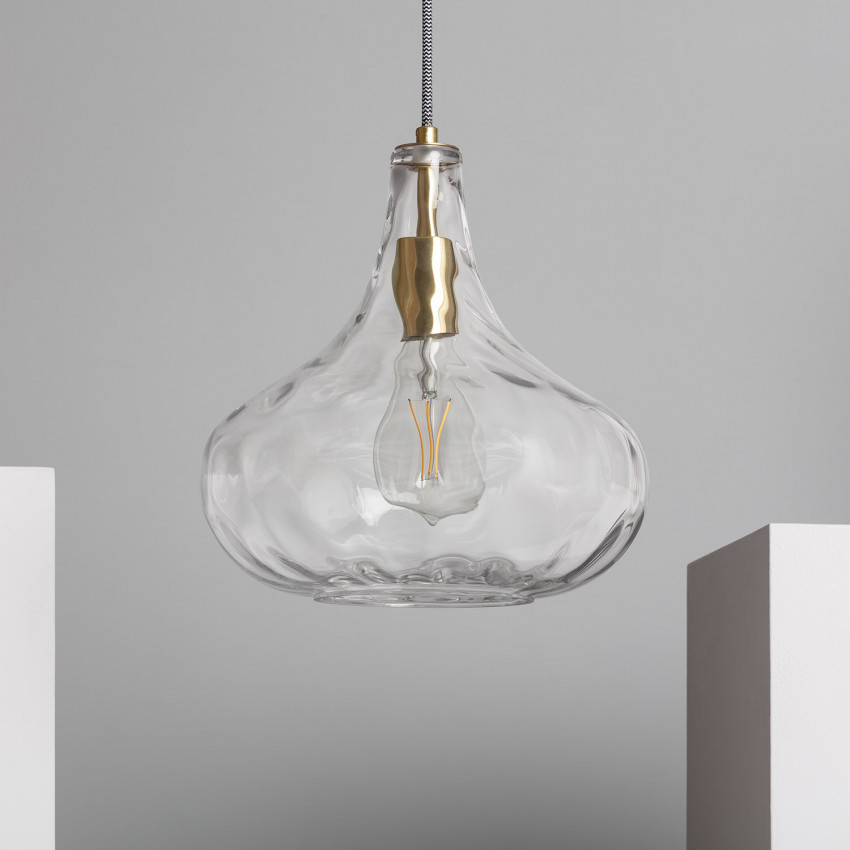 Hanglamp Glas Tassel  