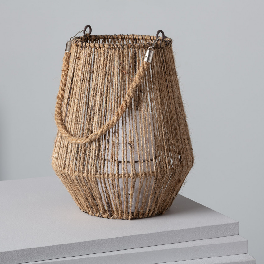 Tafellamp LED Naturel Touw Alguer