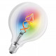Bombilla LED Smart+ WiFi E27 G125 Filamento 4.5W RGBW Regulable Classic OSRAM 4058075609938