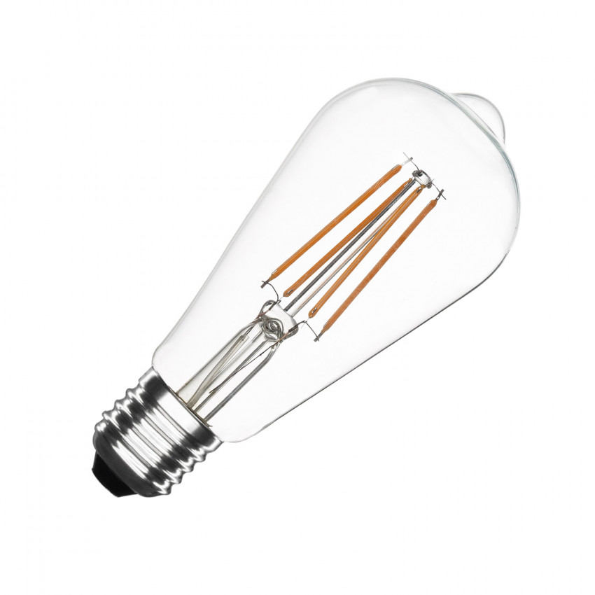 LED Lamp Filament  E27 6W 540 lm ST64