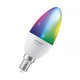 Bombilla LED Smart+ WiFi E14 B40 4.9W RGBW Regulable Classic LEDVANCE 4058075485570