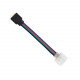 [*] Cable Conector Neón LED 24V DC RGB Flexible RGB 10m