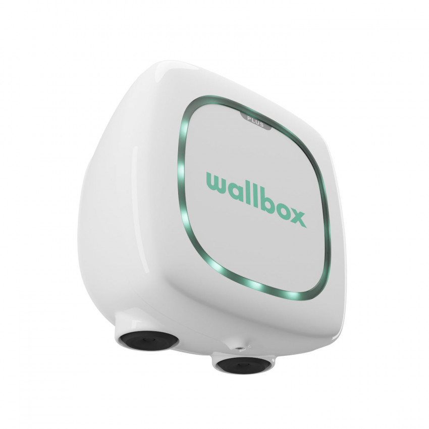 Cargador para Coche Eléctrico Recarga Semi Rápida Wallbox 7.4kW Tipo 2 Monofásico