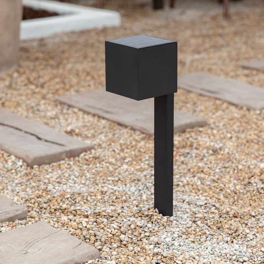 Baliza LED Solar Cairo con Detector de Movimiento Radar IP65 40cm