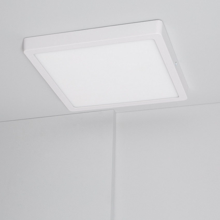 Plafondlamp Vierkante Superslim LED 24W CCT Selecteerbaar 280x280 mm