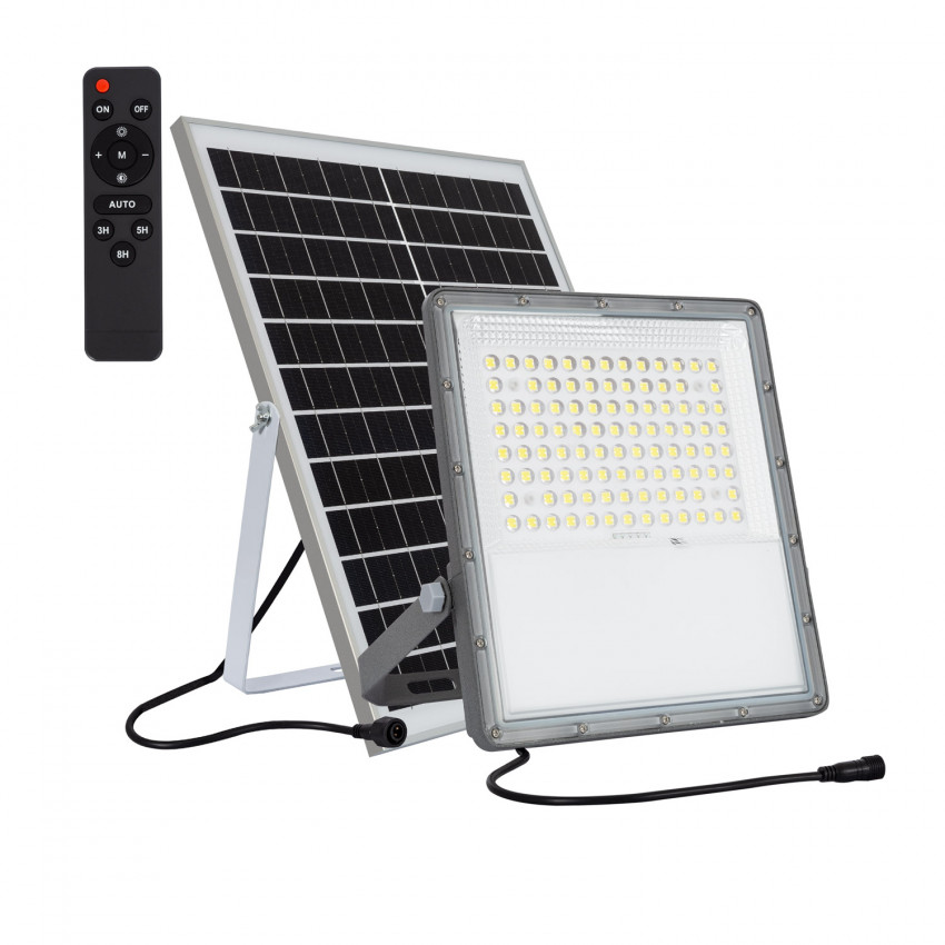 Schijnwerper LED  Solar 20W 100lm/W IP65 met Afstandsbediening
