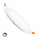 Placa LED 18W CCT Seleccionable con Mando Circular SuperSlim Regulable Corte Ø 205 mm