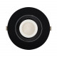 Foco Proyector Direccionable Circular LED 38W OSRAM 120 lm/W CCT Negro No Flicker
