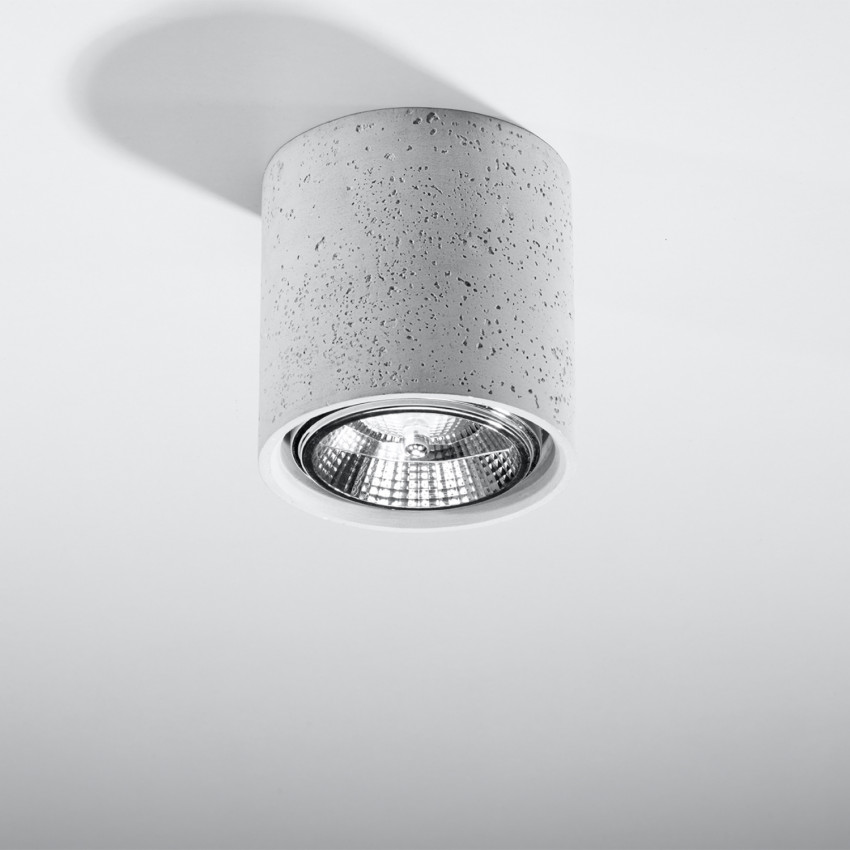 Plafondlamp Cullo Beton SOLLUX