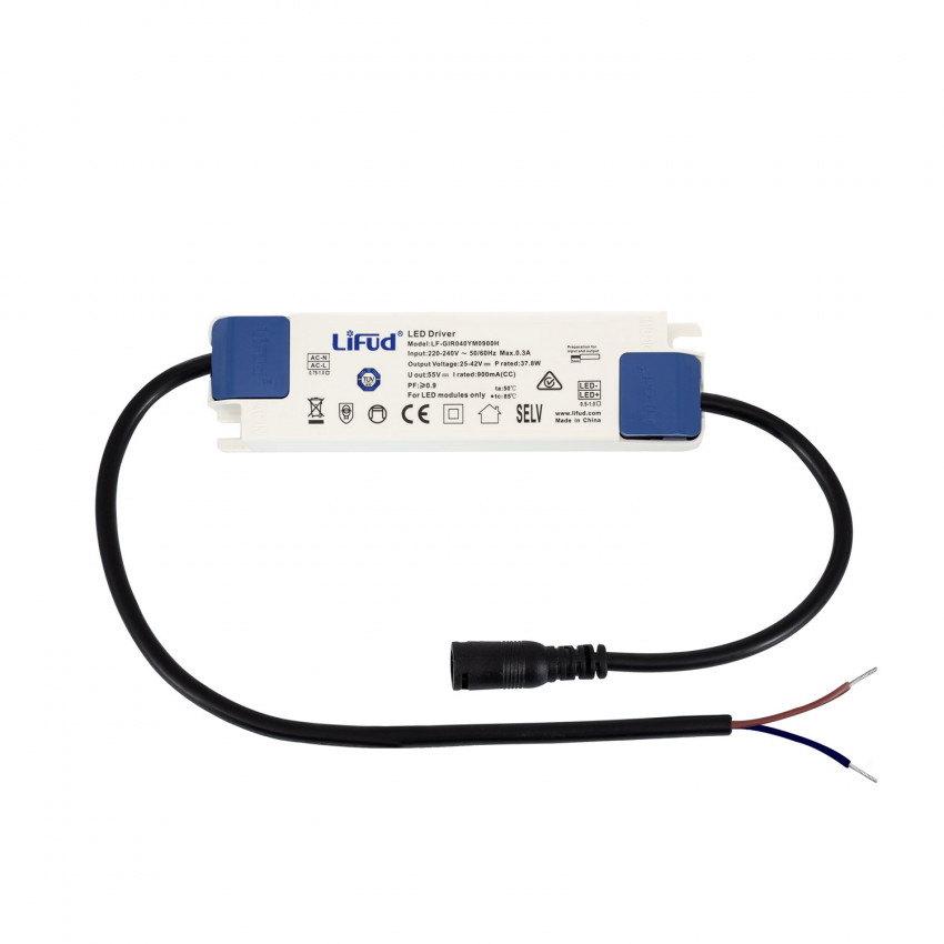 Driver LIFUD 220-240V Uitgang 25-42V 900mA 38W LF-GIR040YM