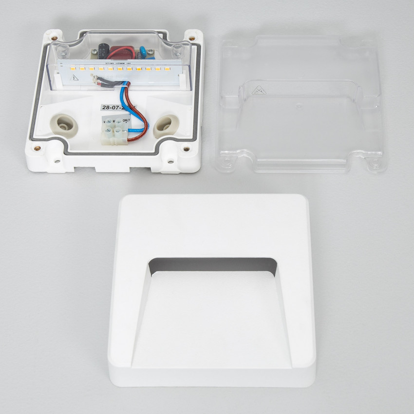 Baliza LED Dag IP65 3W Blanco