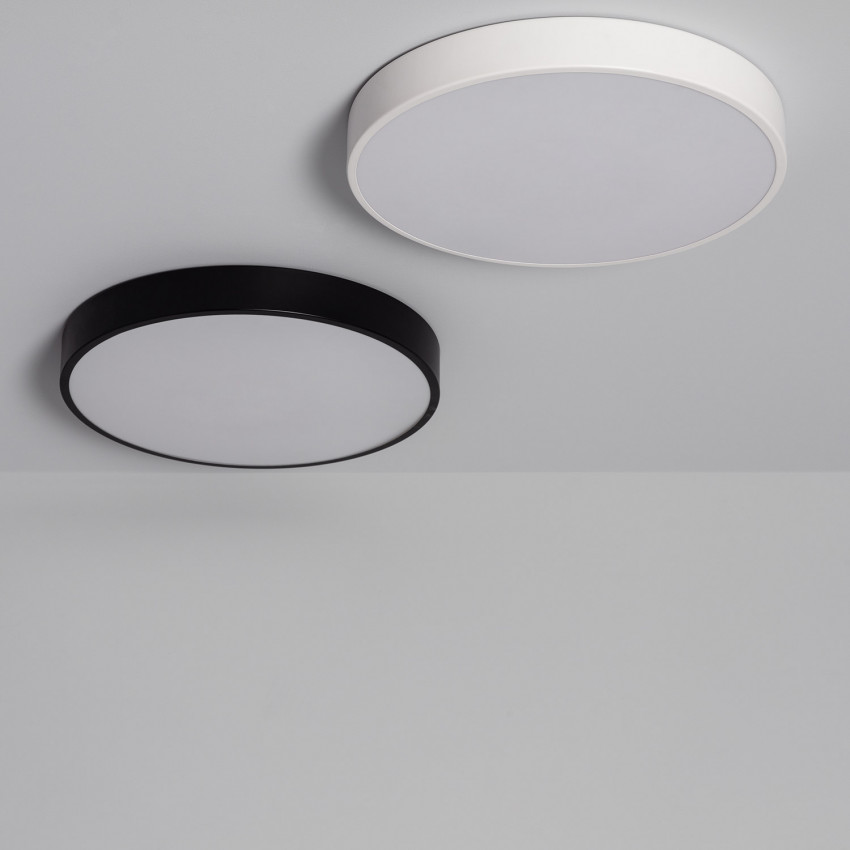 Plafondlamp LED 30W Rond Metaal Ø400 mm CCT Selecteerbaar Hidria