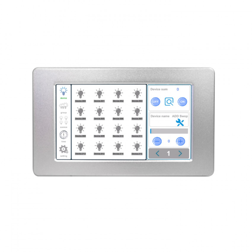Controller DALI Master  met Touchscreen 
