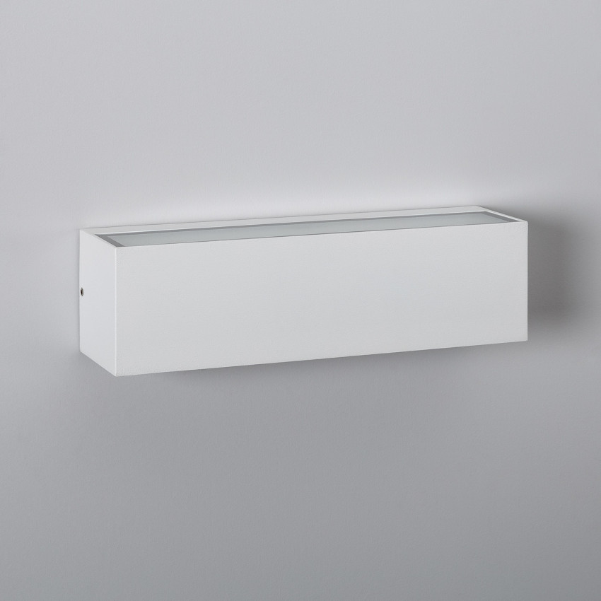 Wandlamp Outdoor LED 10W Dubbelzijdige Verlichting Rechthoekig Wit Lena