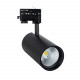 Foco Carril LED Trifásico 30W New d'Angelo Negro (CRI 90) LIFUD