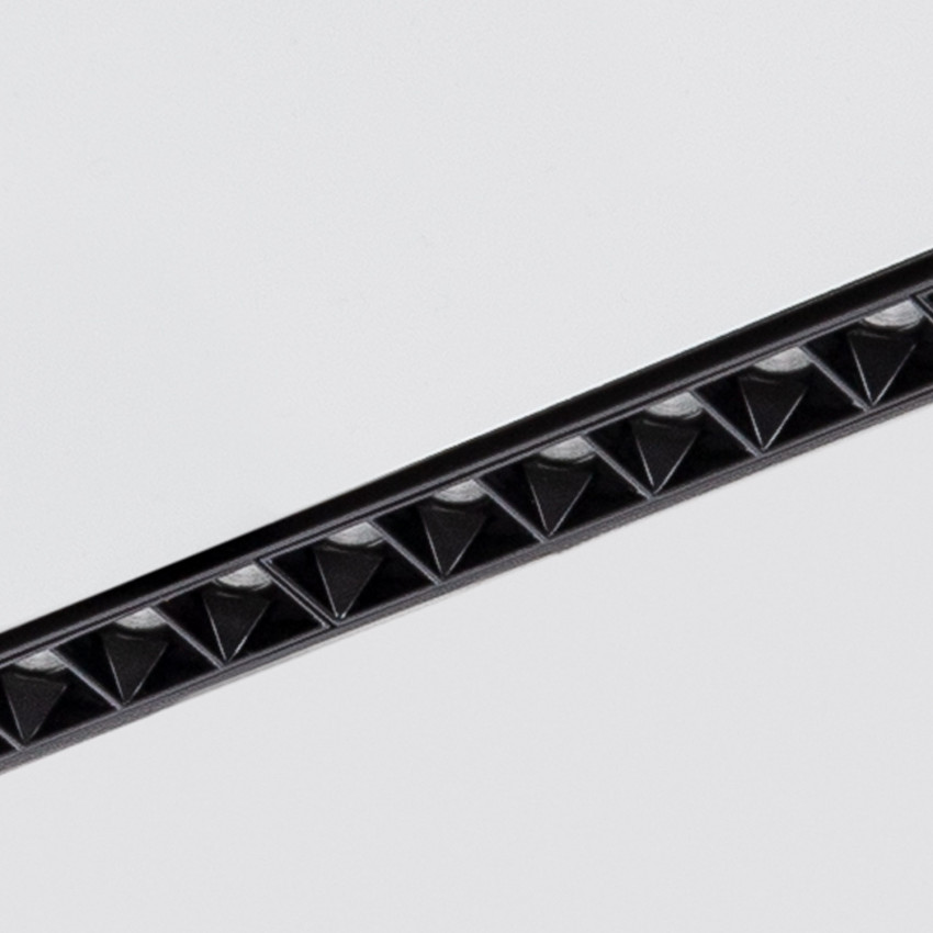 Magneet Rail Spot Linear Eenfase  20mm  30W 48V CRI90 Zwart (UGR 16)