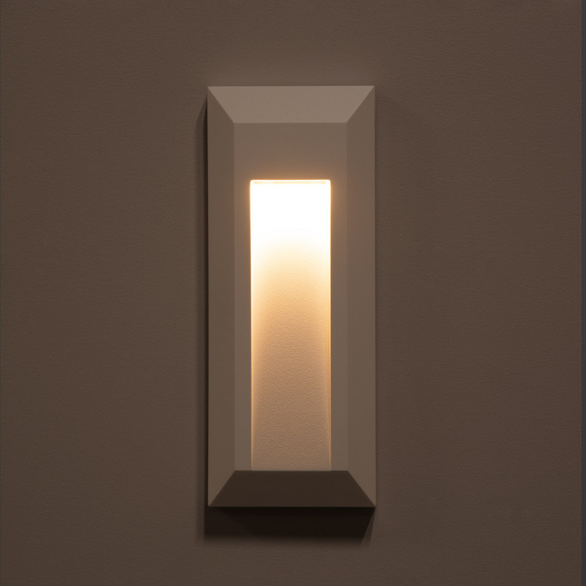 Aplique de Pared LED Gisli IP65 1W Blanco