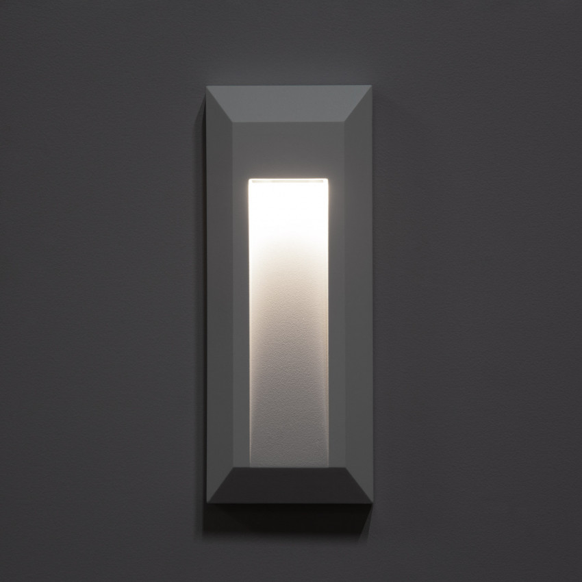 Aplique de Pared LED Gisli IP65 1W Blanco