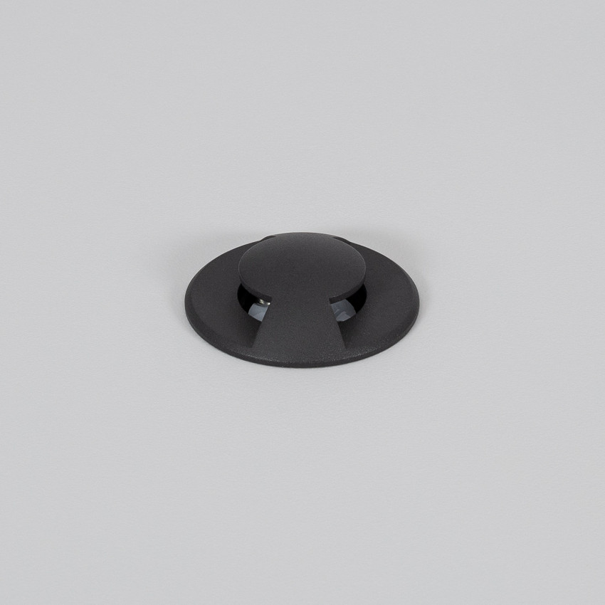 Baliza LED Empotrable Suelo Loto 1L Gris 1W
